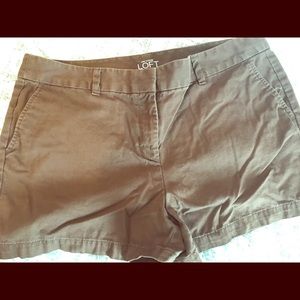 Loft size 12 brown shorts